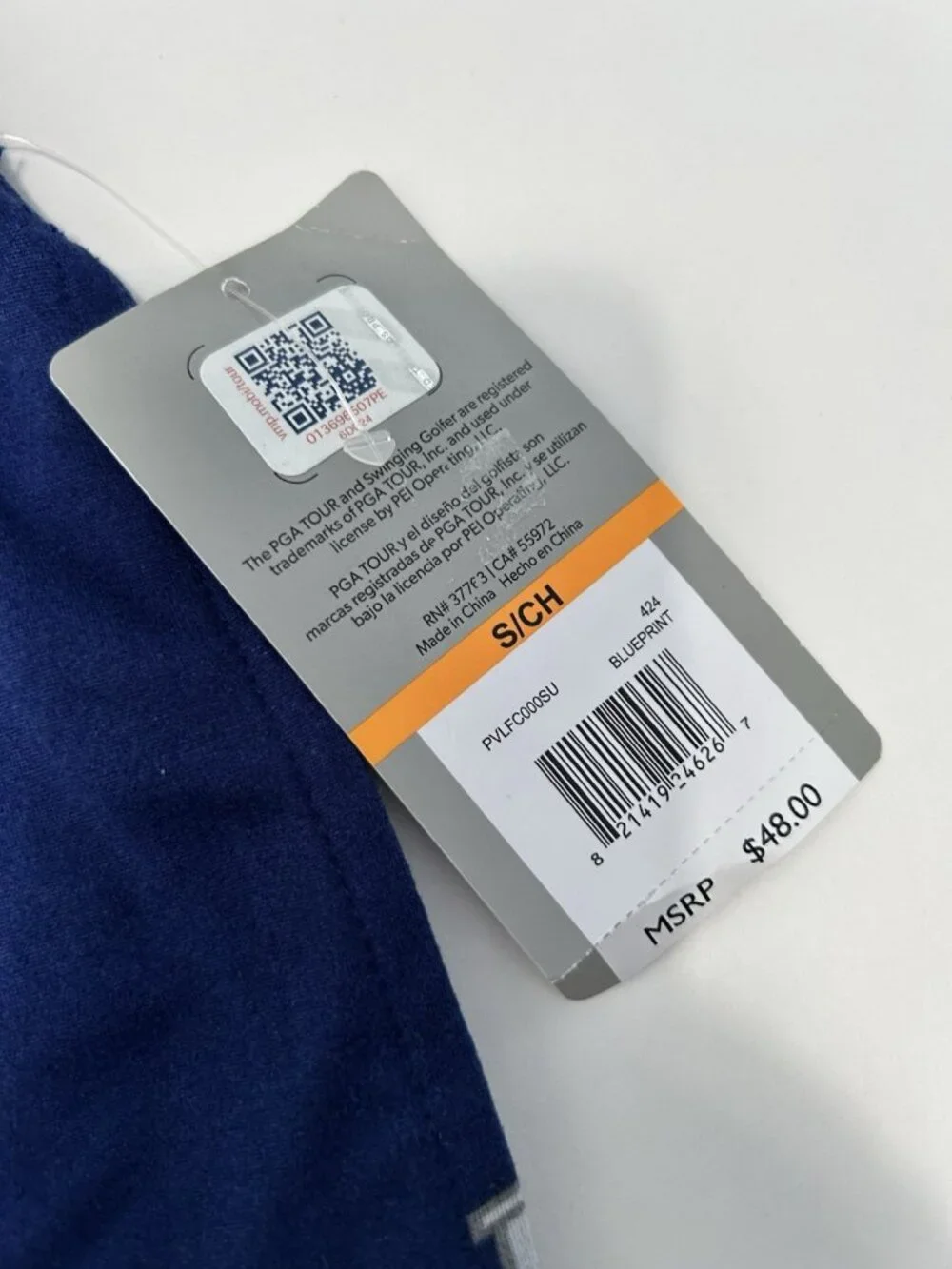 PGA Tour Blue Golf Cart Pajama Pants Lounge Casual Bottoms Mens Size Small New
